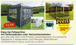Jawoll Easy-Up-Falt pavillon Angebot