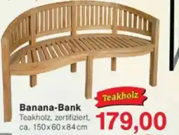 Jawoll Banana-Bank Teakholz Angebot