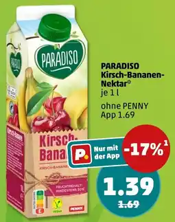 PENNY PARADISO Kirsch-Bananen-Nektar Angebot