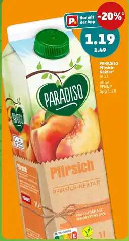 PENNY PARADISO Pfirsich-Nektar Angebot
