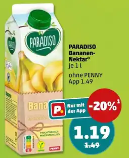 PENNY PARADISO Bananen-Nektar Angebot