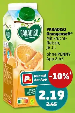 PENNY PARADISO Orangensaft Angebot