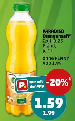 PENNY PARADISO Orangensaft Angebot