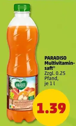 PENNY PARADISO Multivitamin-saft Angebot