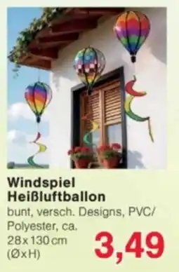 Jawoll Windspiel Heißluftballon Angebot