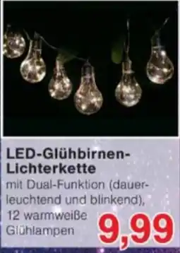 Jawoll LED-Glühbirnen-Lichterkette Angebot