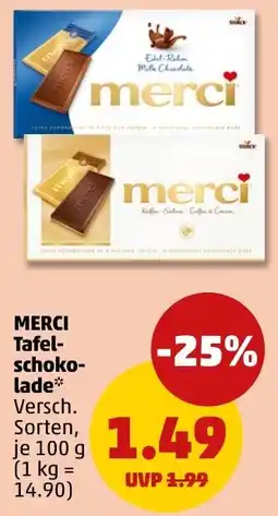 PENNY MERCİ Tafelschokolade Angebot