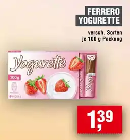 EDEKA Foodservice Ferrero yogurette Angebot