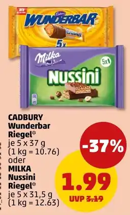 PENNY CADBURY Wunderbar Riegel Angebot