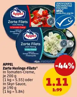 PENNY Appel Zarte Herings-Filets Angebot