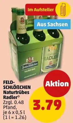PENNY FELD-SCHLÖßCHEN Naturtrübes Radler* Angebot