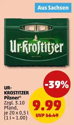 PENNY UR-KROSTITZER Pilsner* Angebot