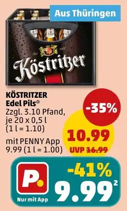 PENNY KÖSTRITZER Edel Pils* Angebot