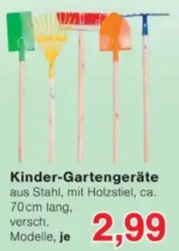 Jawoll Kinder-Gartengeräte Angebot
