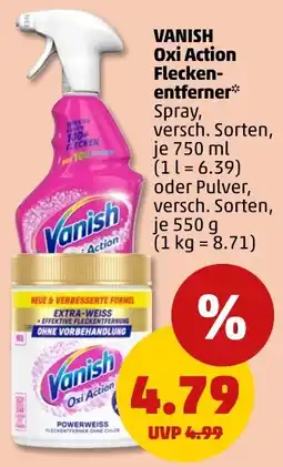 PENNY Vanish Oxi Action Fleckenentferner Angebot