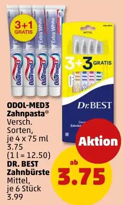 PENNY ODOL-MED3 Zahnpasta Angebot