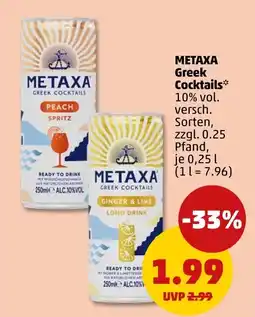PENNY METAXA Greek Cocktails Angebot