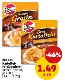 PENNY PFANNI Kartoffel-Fertiggericht* Angebot
