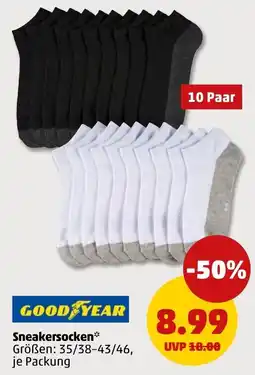 PENNY GOOD YEAR Sneakersocken* Angebot