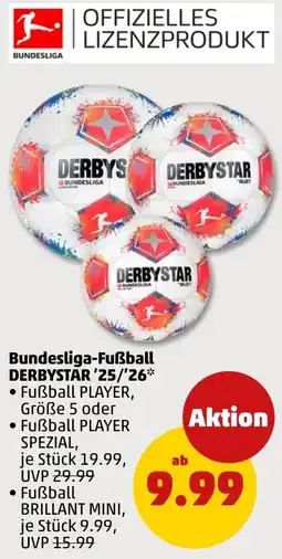 PENNY Bundesliga-Fußball DERBYSTAR '25/'26 Angebot