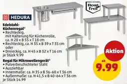 PENNY HEDURA Edelstahl-Küchenregal* Angebot