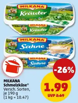PENNY MILKANA Schmelzkäse Angebot