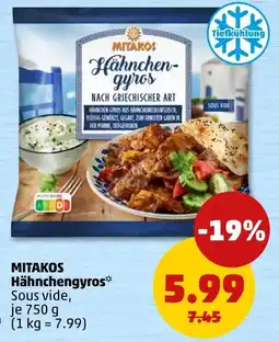 PENNY MITAKOS Hähnchengyros* Angebot