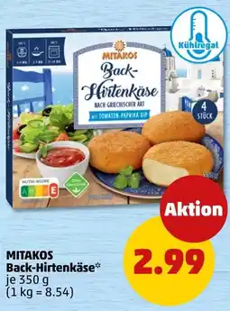 PENNY MITAKOS Back-Hirtenkäse Angebot
