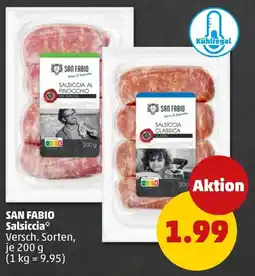PENNY SAN FABIO Salsiccia* Angebot