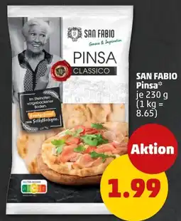 PENNY SAN FABIO Pinsa* Angebot