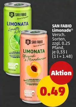 PENNY SAN FABIO Limonade Angebot