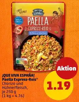 PENNY ¡QUE VIVA ESPAÑA! Paella Express-Reis Angebot