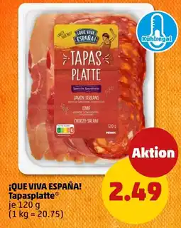 PENNY ¡QUE VIVA ESPAÑA! Tapasplatte Angebot