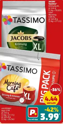 PENNY TASSIMO Jacobs Krönung Angebot