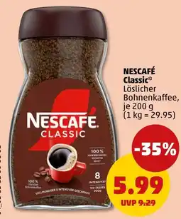 PENNY NESCAFÉ Classic Löschlicher Bohnenkaffee Angebot