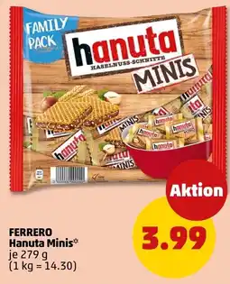 PENNY FERRERO Hanuta Minis Angebot