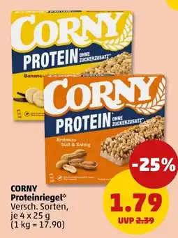 PENNY CORNy Proteinriegel Angebot