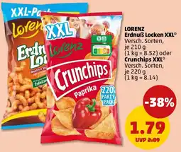 PENNY LORENZ Crunchips Paprika Angebot