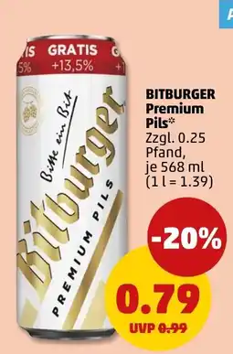 PENNY Bitburger Premium Pils Angebot