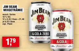 EDEKA Foodservice Jim beam mixgetränke Angebot