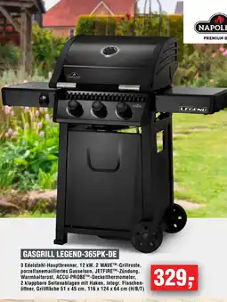 EDEKA Foodservice GASGRILL LEGEND-365PK-DE Angebot