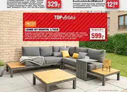 EDEKA Foodservice Siena garden lounge-set brighton, 5-teilig Angebot