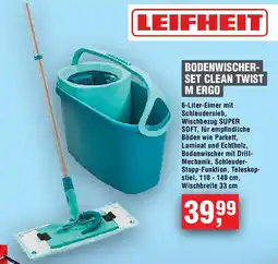 EDEKA Foodservice Leifheit bodenwischer-set clean twist m ergo Angebot