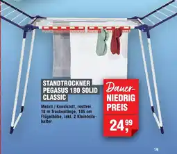 EDEKA Foodservice Standtrockner pegasus 180 solid classic Angebot