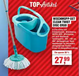 EDEKA Foodservice Wischmopp-set clean twist disc ergo Angebot