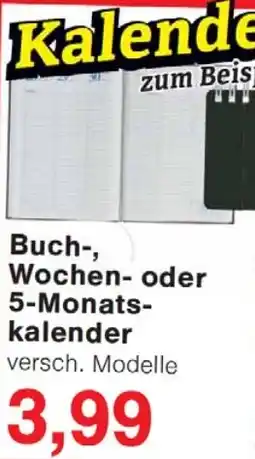Wiglo Wunderland Buch-, Wochen- oder 5-Monatskalender Angebot