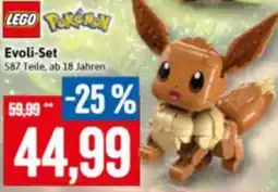 Stolz Lego Pokemon Evoli-Set Angebot