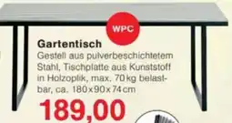 Jawoll Gartentisch Angebot