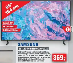 EDEKA Foodservice Samsung 65" LED-TV GU65U7079FUXZG Angebot