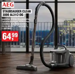 EDEKA Foodservice AEG STAUBSAUGER CLEAN 3000 AL31C1DG Angebot